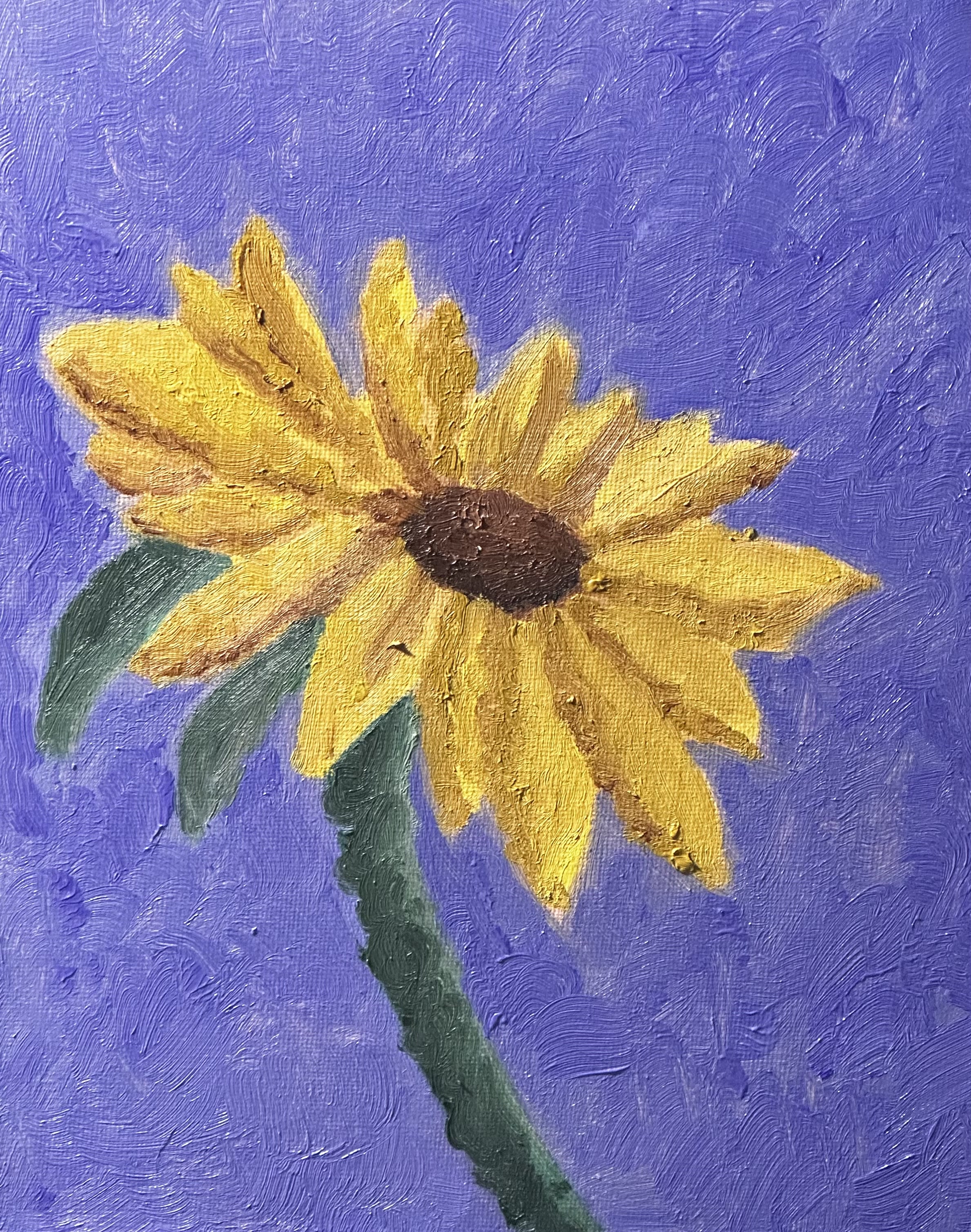 Sunflower painting